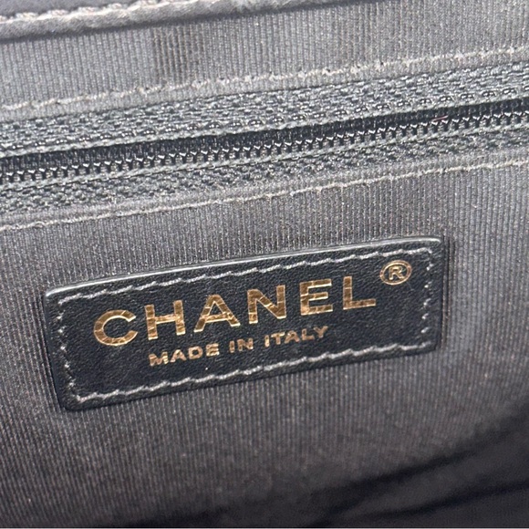 Chanel CC Frame Chain Calfskin Black - Picture 15 of 16